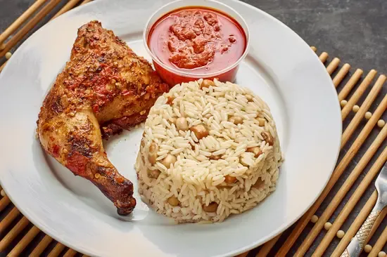 Jollof + Protein Mix